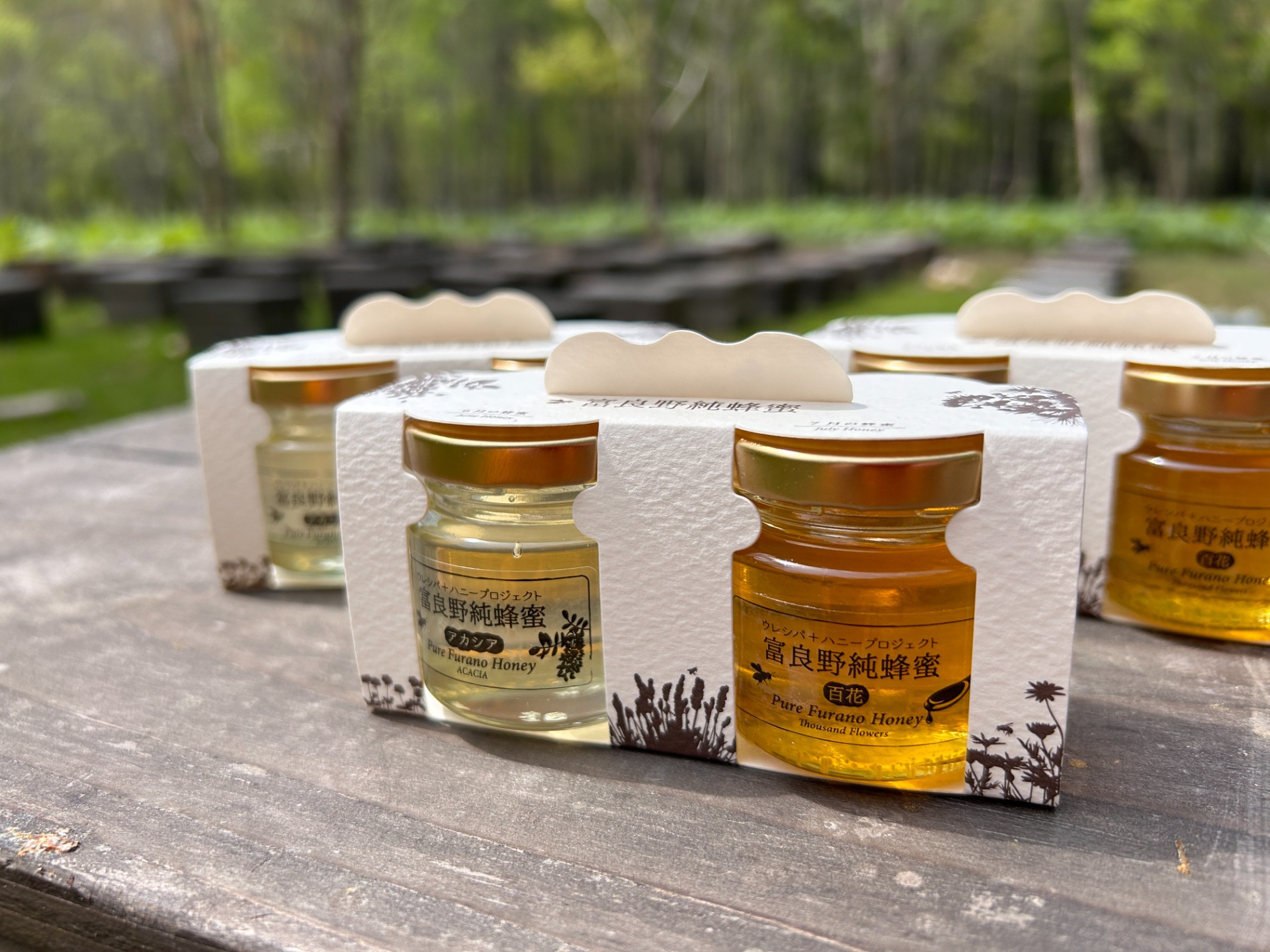 日本蜜蜂のはちみつ純粋天然生百花蜜300g×2　柔らかクリーム状結晶蜜 日本蜜蜂のはちみつ純粋天然生百花蜜300g 柔らかクリーム状結晶蜜 日本